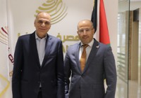 وفد من شركة  ooredoo يهنئ المدير العام لمصرف الصفا بمنصبه الجديد